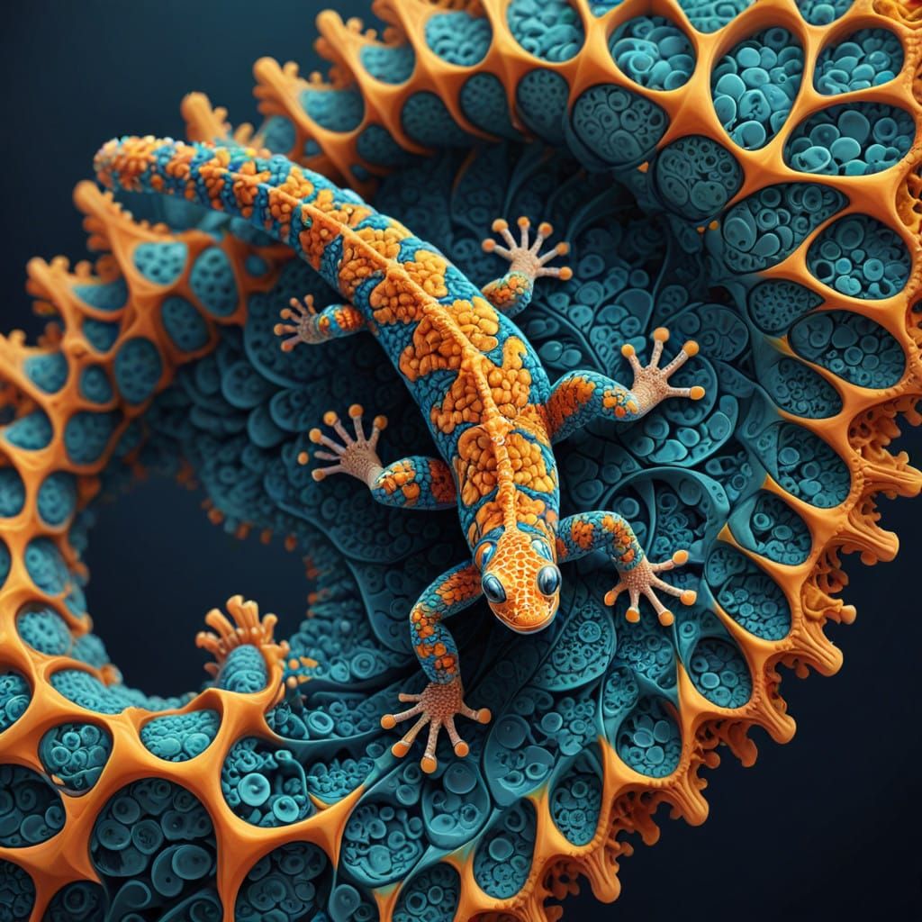 Gecko's Foot Pad in Stunning Fractal Detail