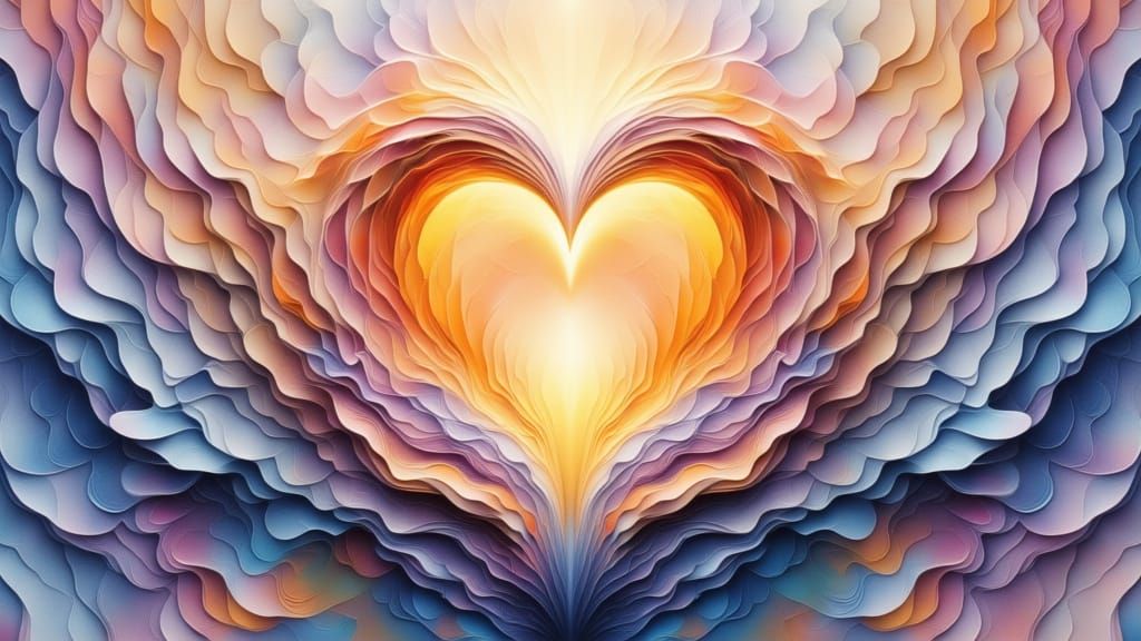 Nannies' Inner Geometry Abstract Art