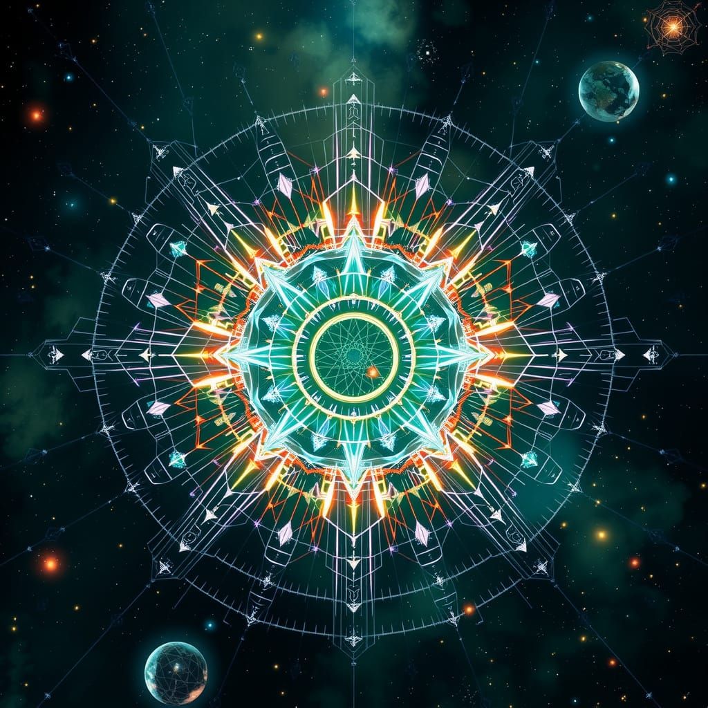 Cosmic Sequence: AI-Driven Multiverse Unveiled
