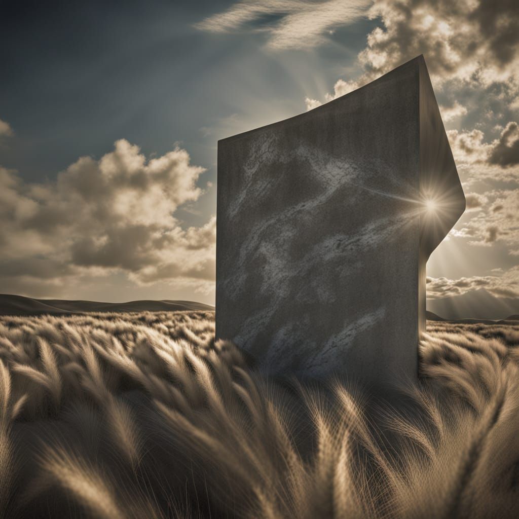 Wartime relic on a battlefield...