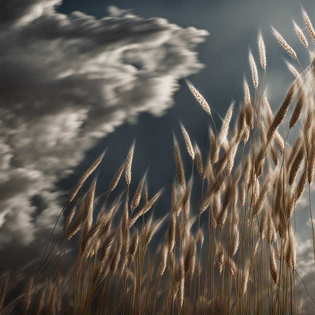 The Harvest will be done before the rain comes.
