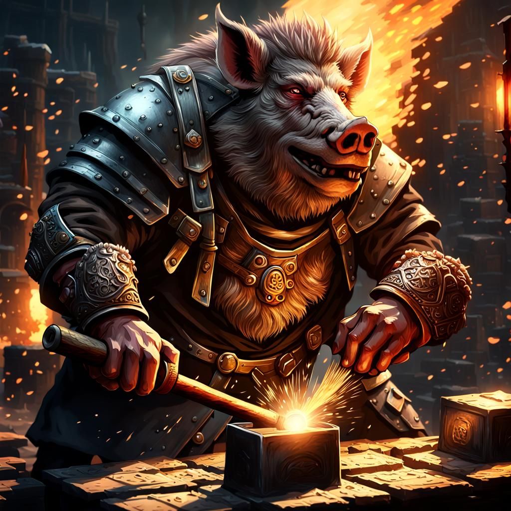 Boar Blacksmith