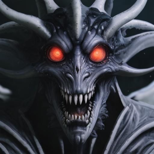 Horrific Bloop Monster Rising from the Deep Sea