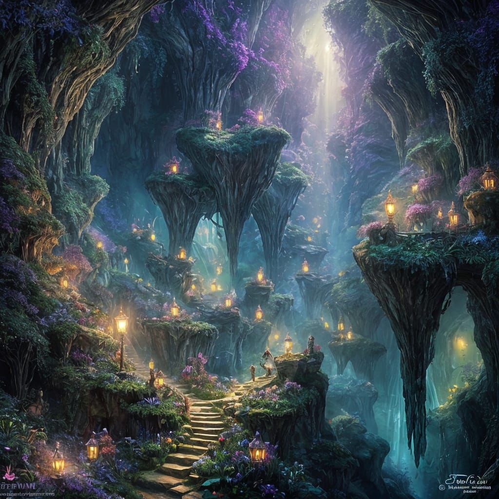 Whispers of the Faery Realm in Enchanting Ethereal Fantasy