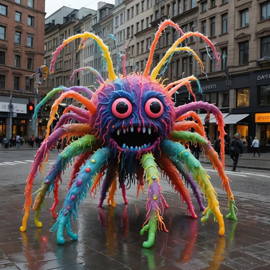 Jelly Sculptures: spider