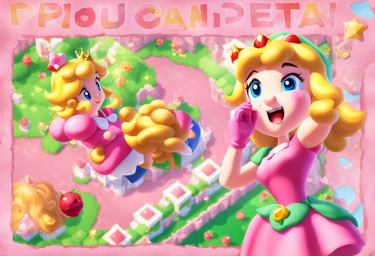 Princess Peach AI Interpretation