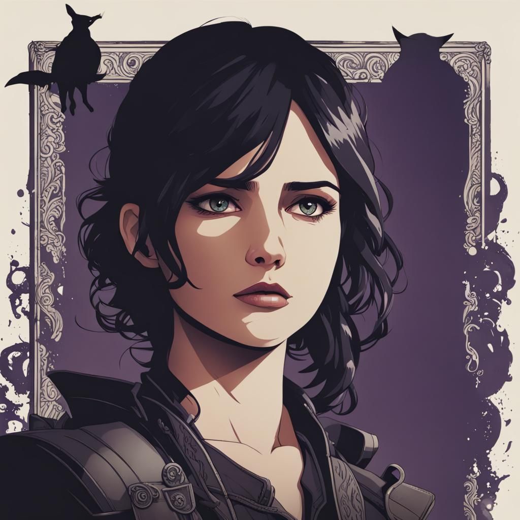 Shadowhunters AI Image: Dark Fantasy Scene