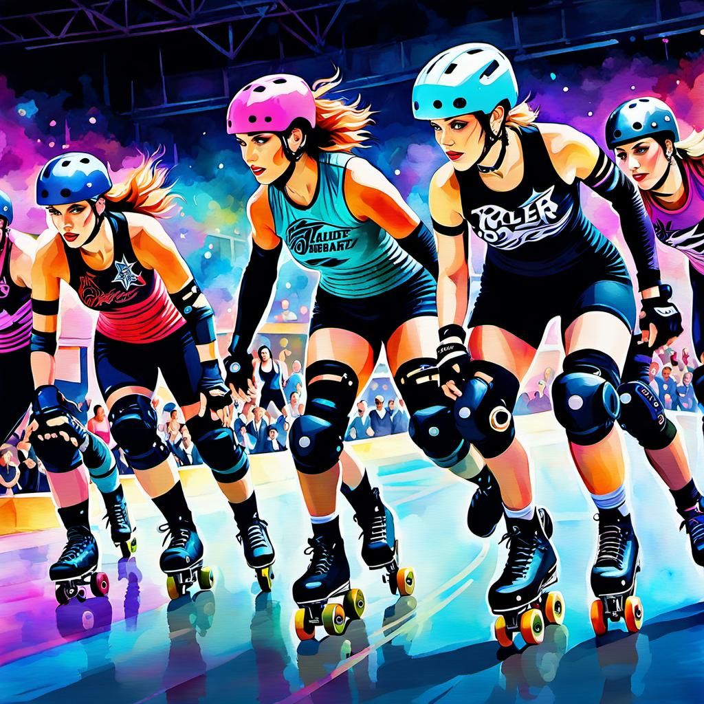 It's On! 3 - Roller Derby Girls.