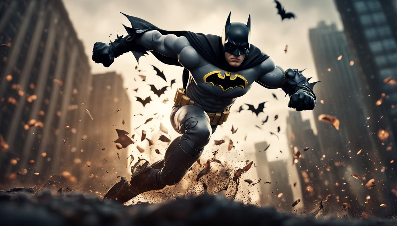 Boy Punches Batman: Dynamic Concept Art