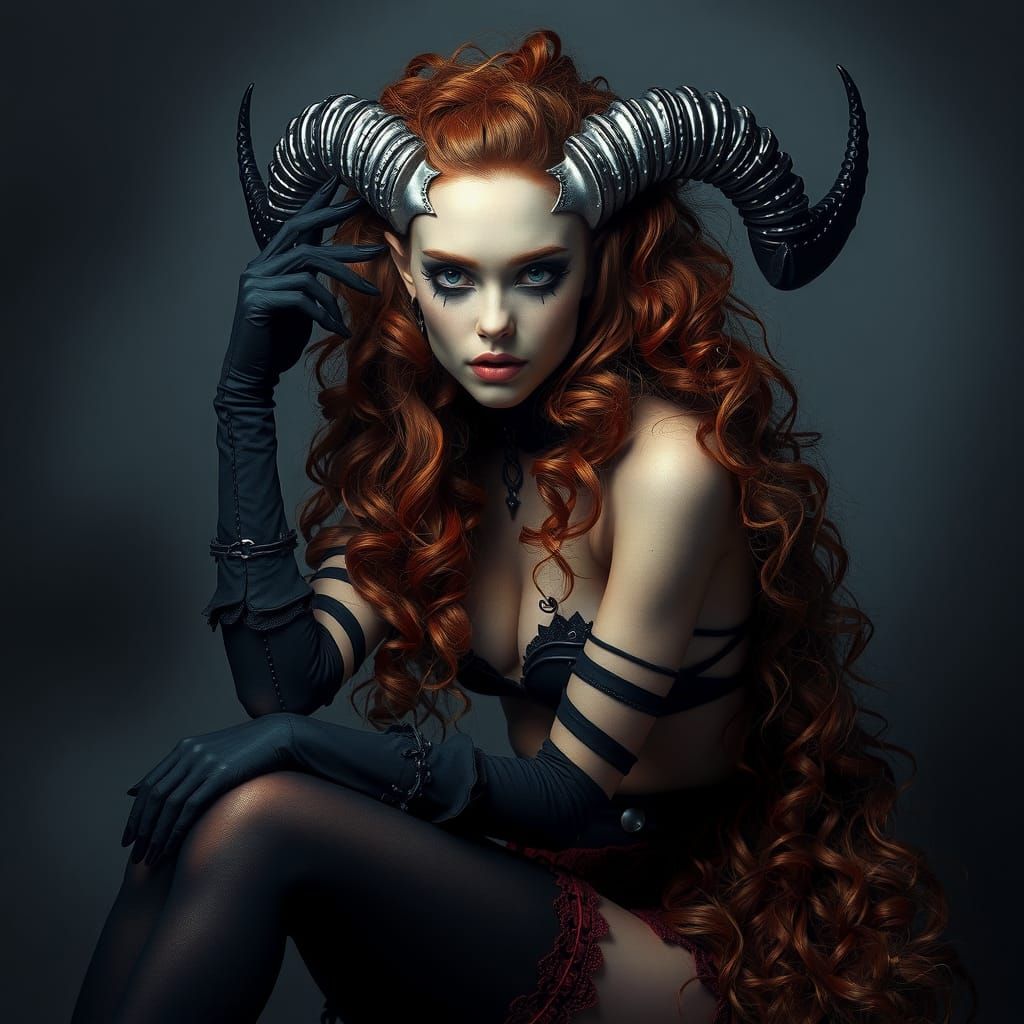 Ethereal Mythical Creature in Digital Art Style