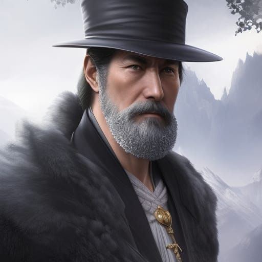 Portrait of a Medieval Fantasy Emperor in Unreal Engine 5