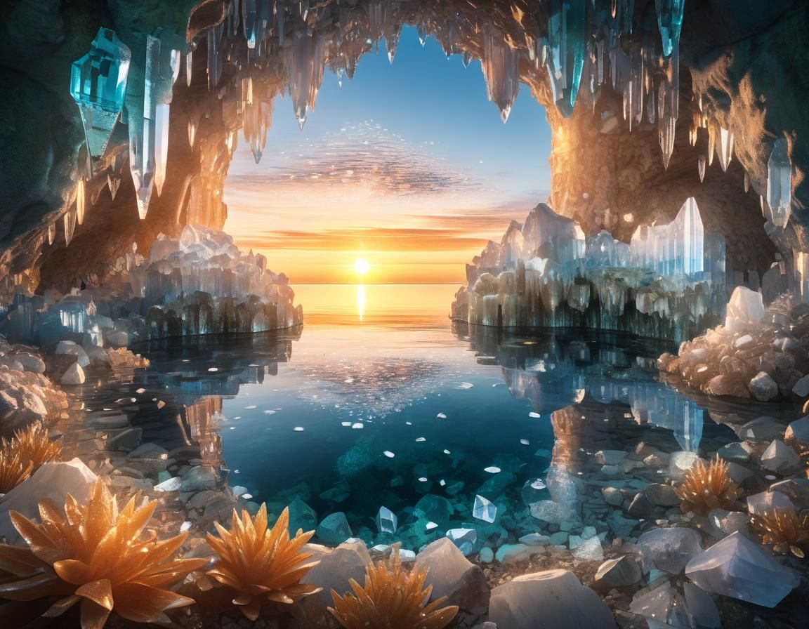 Crystal Grotto at Sunrise
