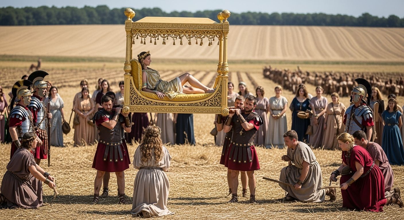 Empress Messalina Visits Servants in the Fields