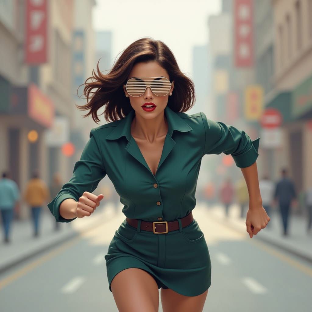 Woman in Disguise: A Dark Noir Sprint