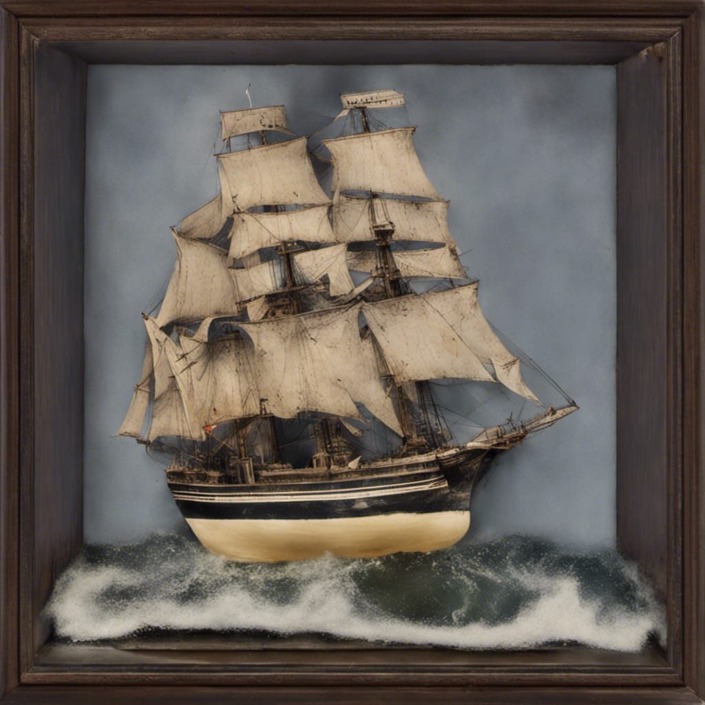ship in a storm
