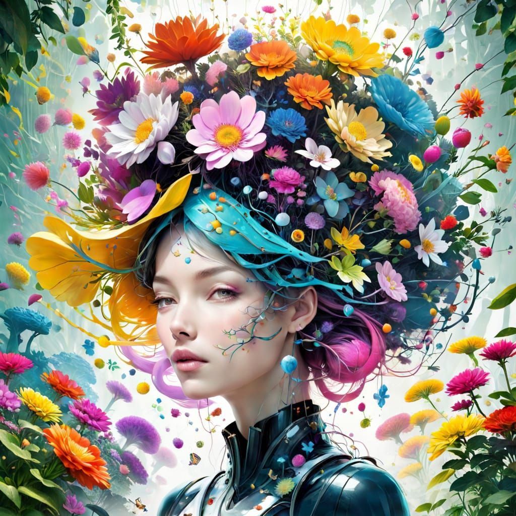 Synesthesia Garden of Blooming Neuroplastic Minds