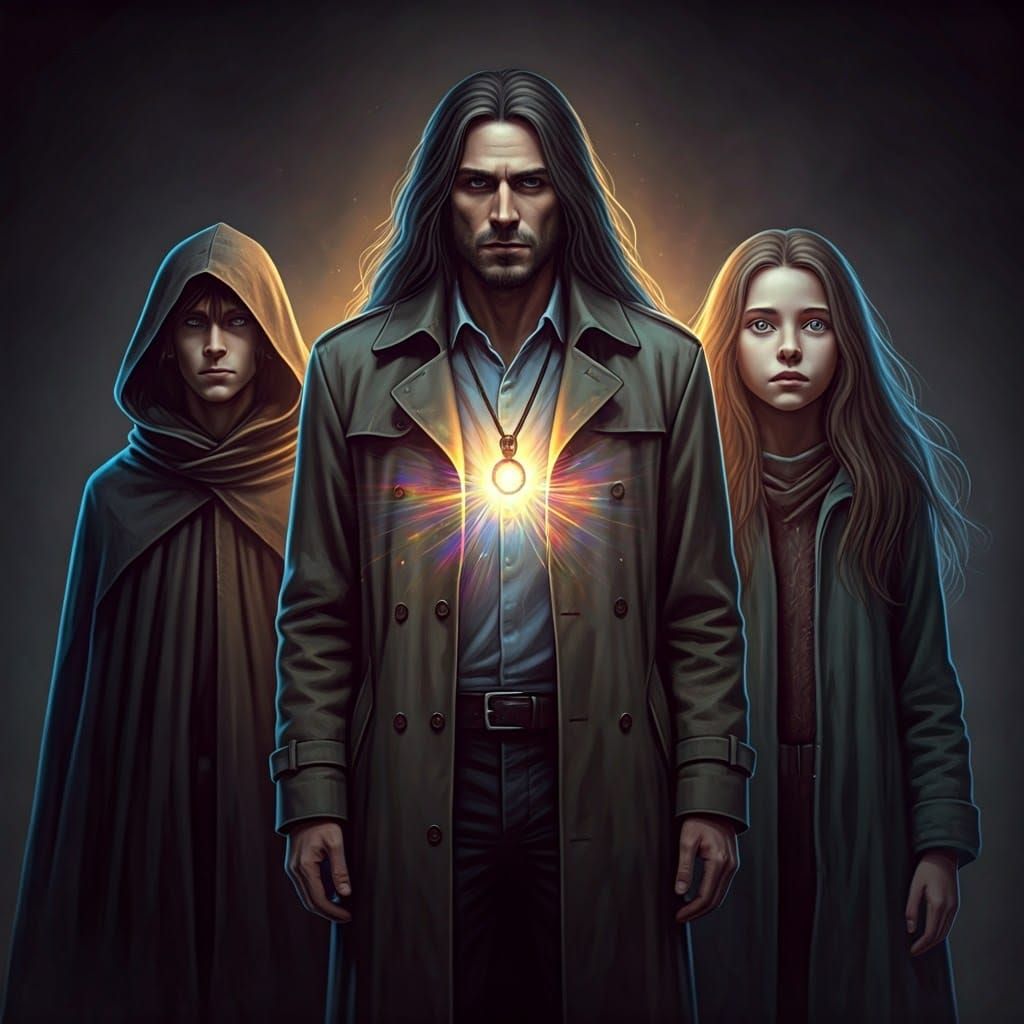 Arcane Guardians United in Ethereal Glow