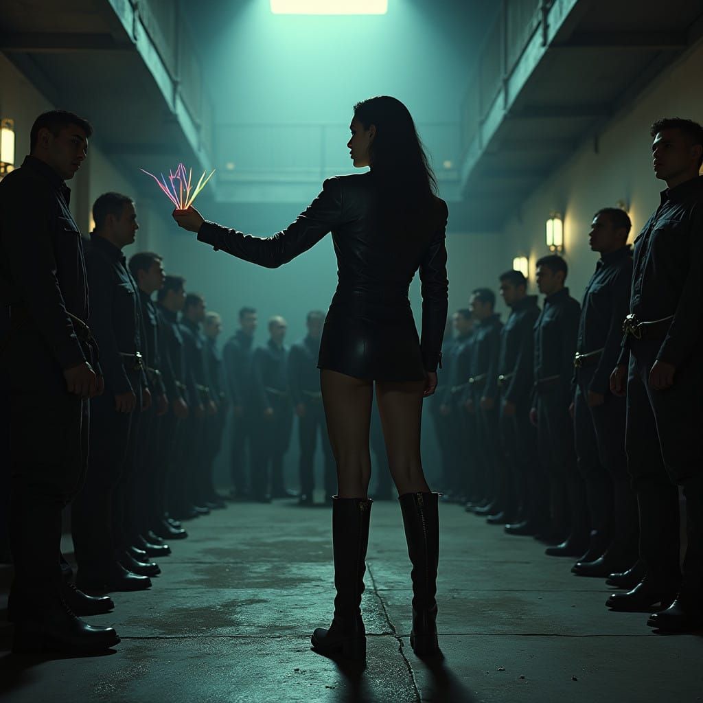 Camp Commandant Snow White Reigns in Dark, Gritty Dystopian....