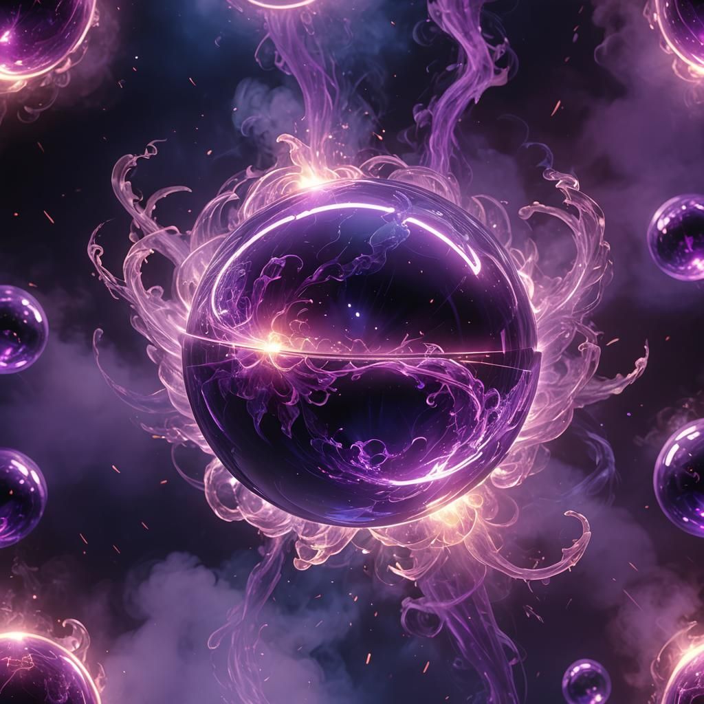 Glowing Purple Artifact in Detailed 3D Render