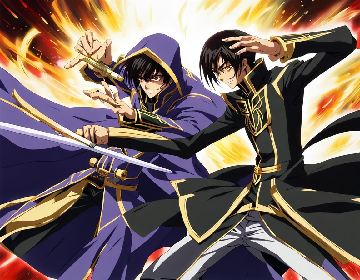 Lelouch and Muzan Kibutsuji