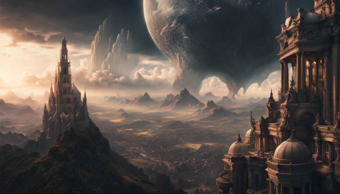 Epic Cinematic Painting of Trust