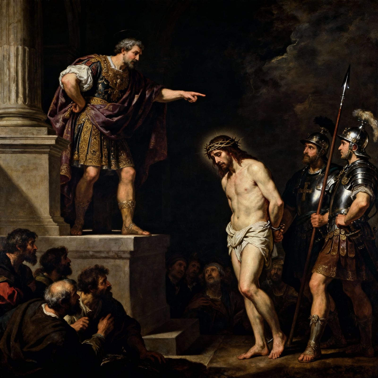 Jesus Before Pilate: A Baroque Masterpiece
