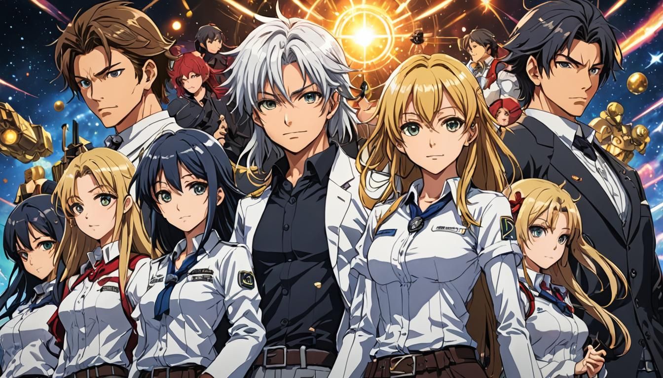 Anime Key Visual Manga Style Artwork