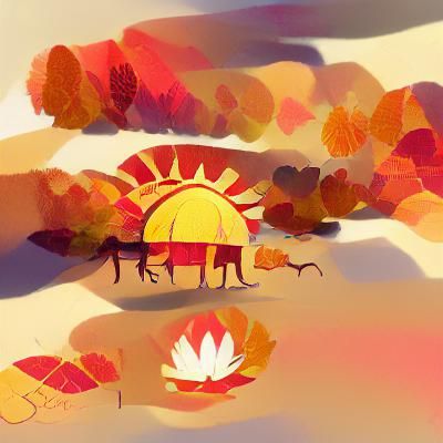 Indian Summer Warmth and Light