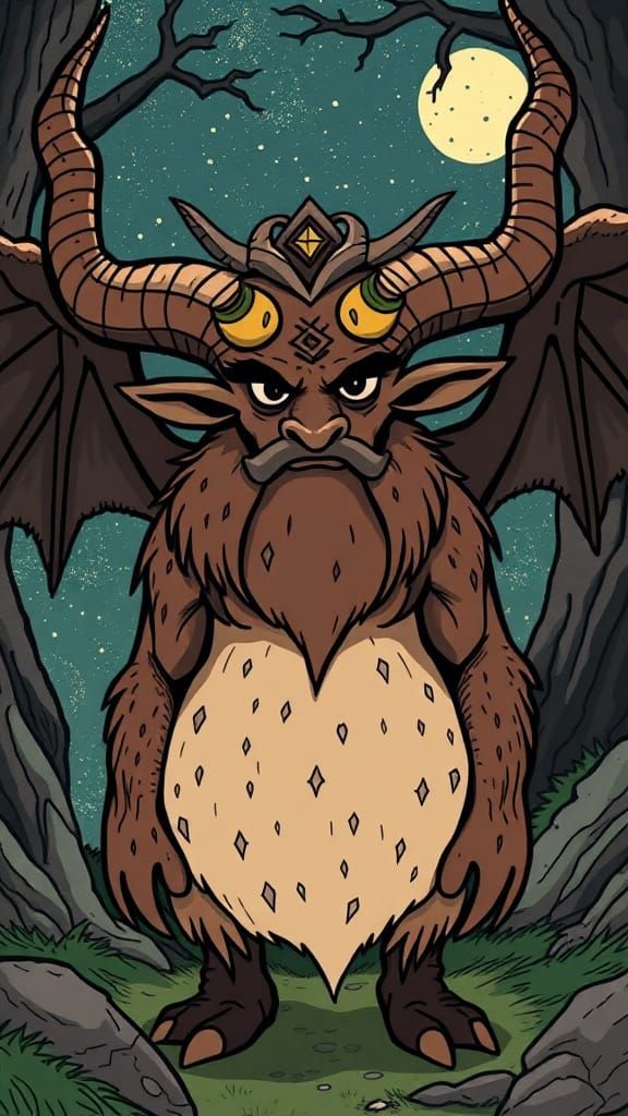 Cartoon Celtic mythology Cernunnos