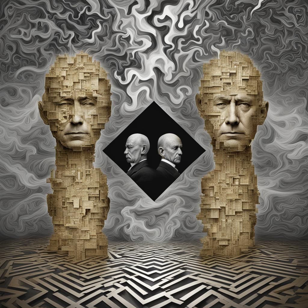 Duality of Thought: A Visual Representation