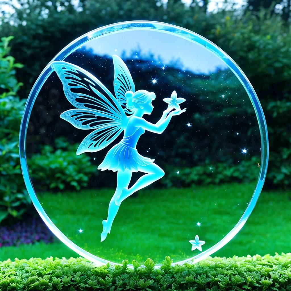 Translucent Fairy with Polycarbonate Mirror