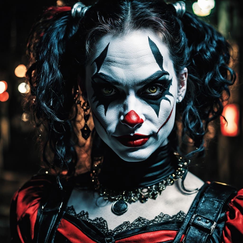 Bellatrix Lestrange as Harley Quinn in Gotham, Comic Art