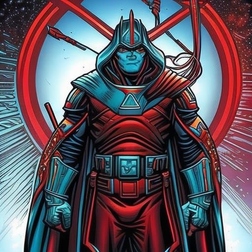 Captain Tim's Galactic Adventures Comic Art