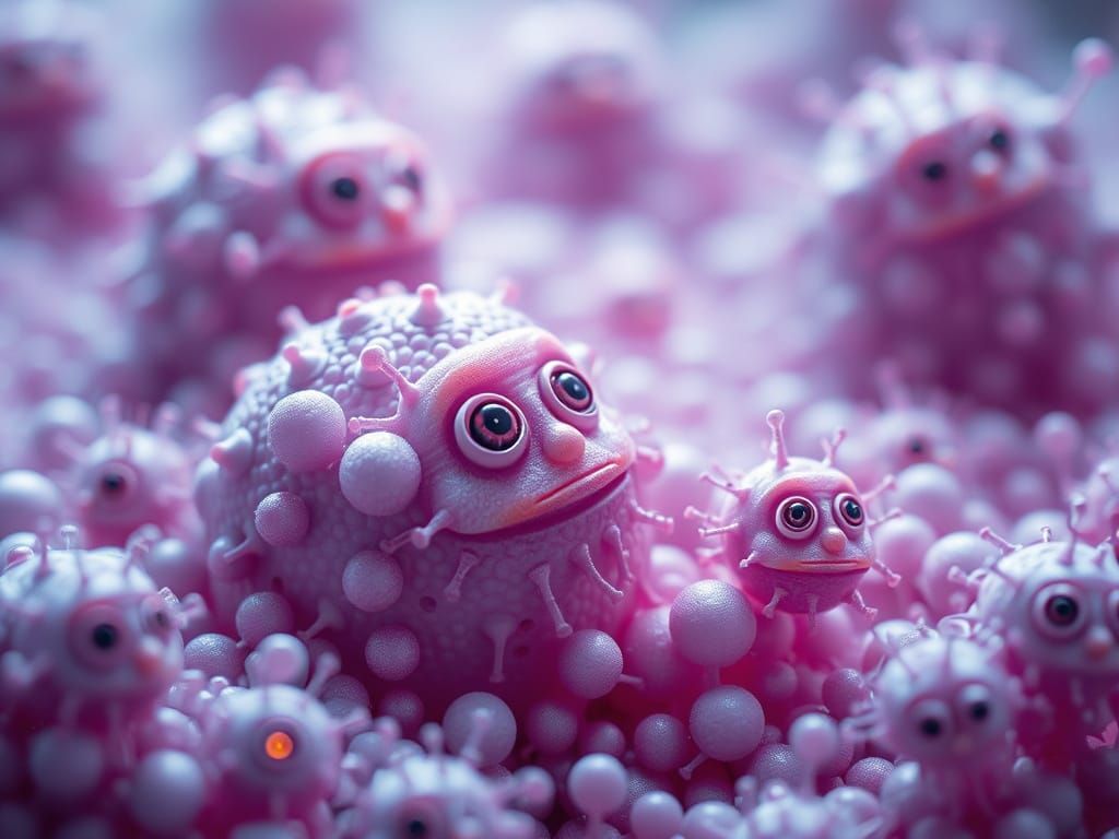 Microbes Engage in Dimensionless Qualities with Professor Od...