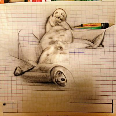 Dramatic Iceberg Sunset in Photorealistic Style