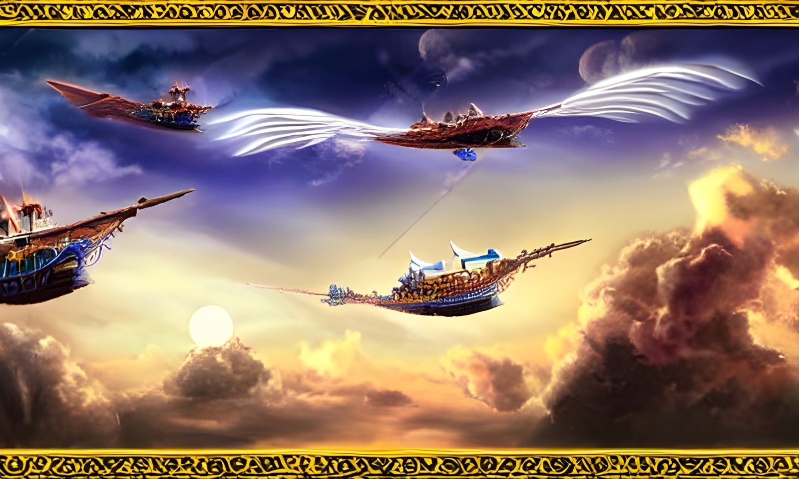 Fantasy sky pirates