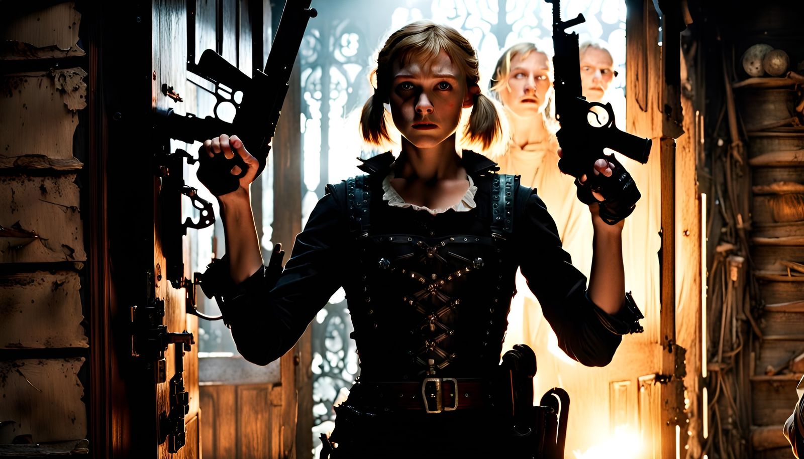 Hansel and Gretel: A Tarantino-esque Confrontation