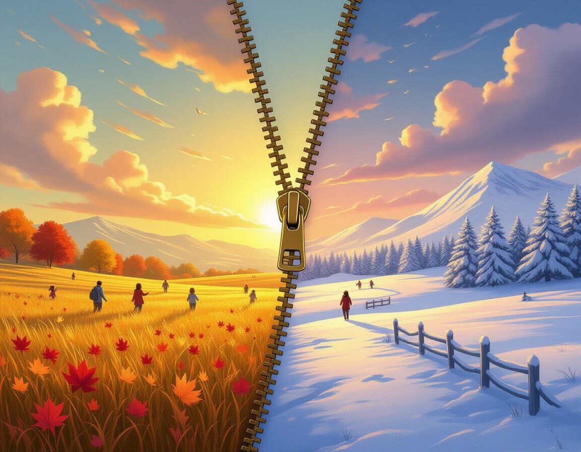 Surreal Seasons Revealed in Digital Concept Art