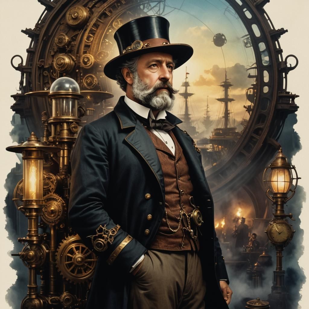 A Portrait of Jules Verne