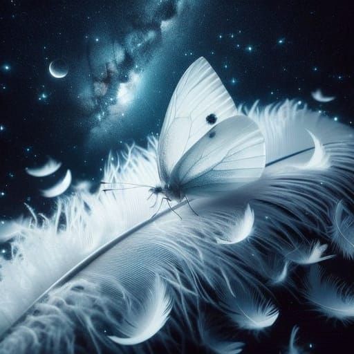 Ethereal Starlight Portrait in Vibrant Colors