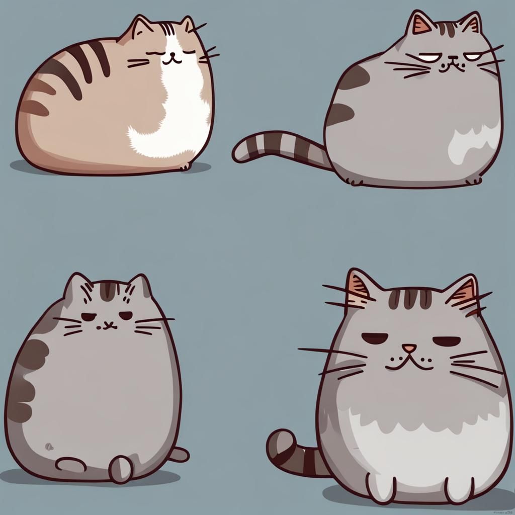 Realistic Version of Pusheen the Cat