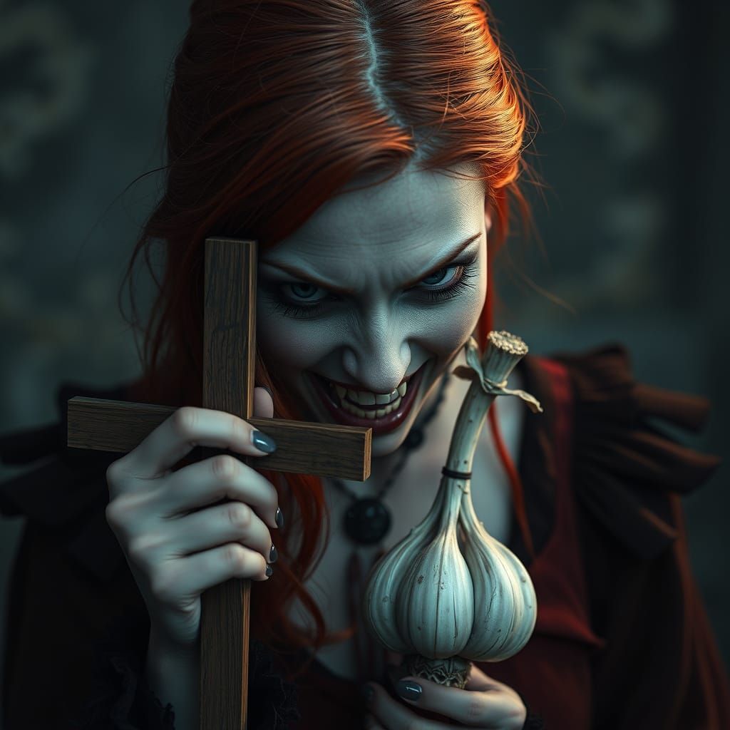 Ethereal Russian Vampire in Splendid HDR