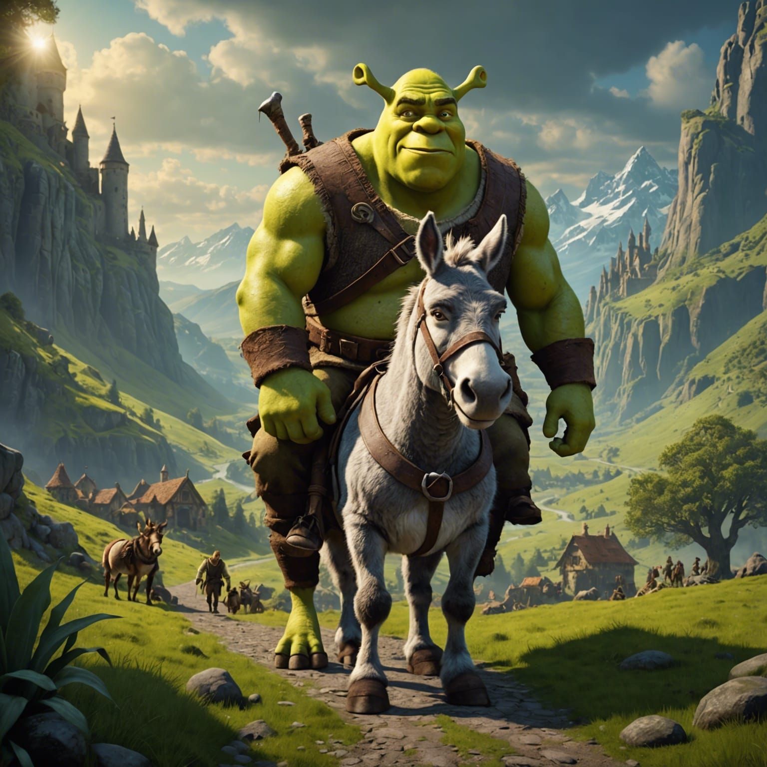 Shrek and Donkey's Epic Adventure