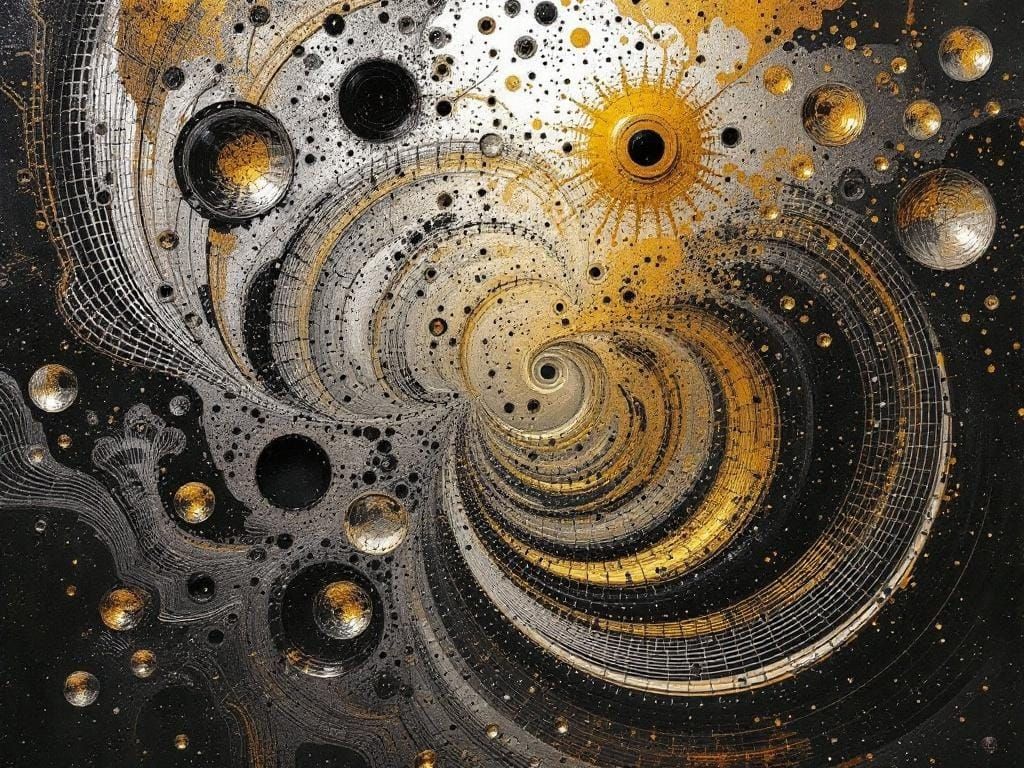 Stained Steel Art of Hollowness Alone Too Long