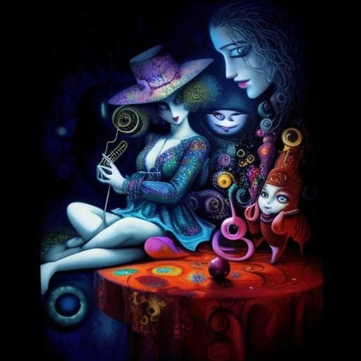 Surreal Musical Dreams in Dada Bauhaus Style