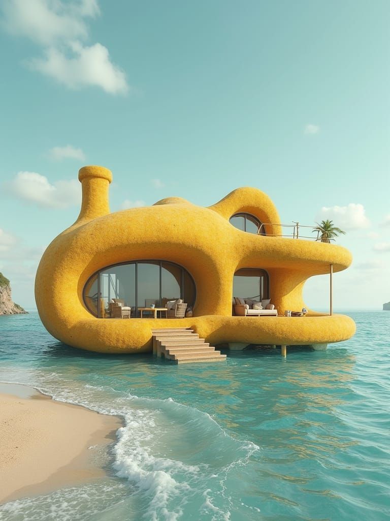 Bendy Dream House 3D Sierpiński Sponge Chic