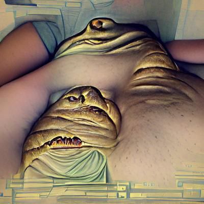 Jabba the Hutt AI Image