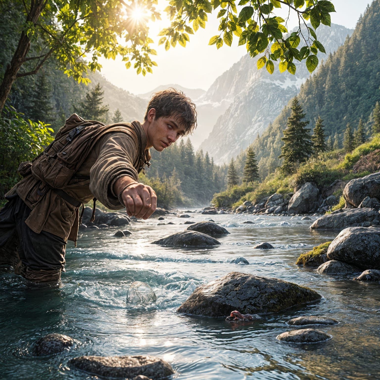 Medieval Treasure Hunter Discovers Silver Nuggets in Mountai...