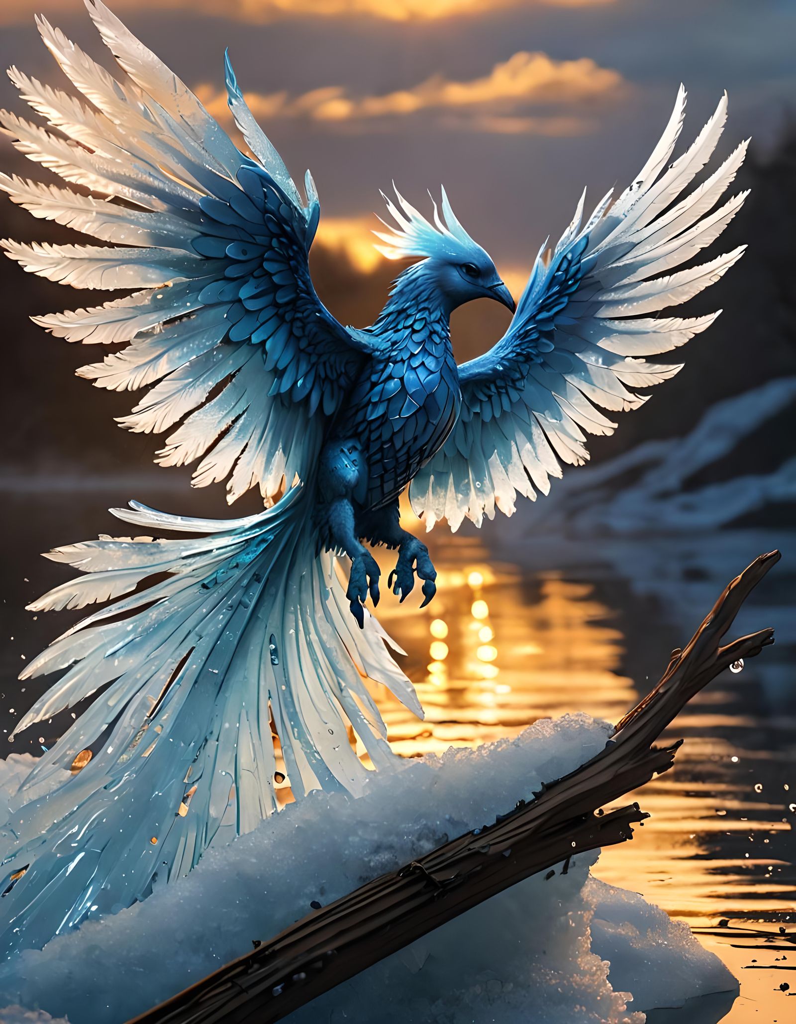 Water and Ice Phoenix