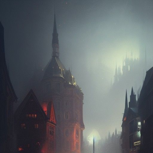 Hyperdetailed Dark Fantasy Landscape in Unreal Engine